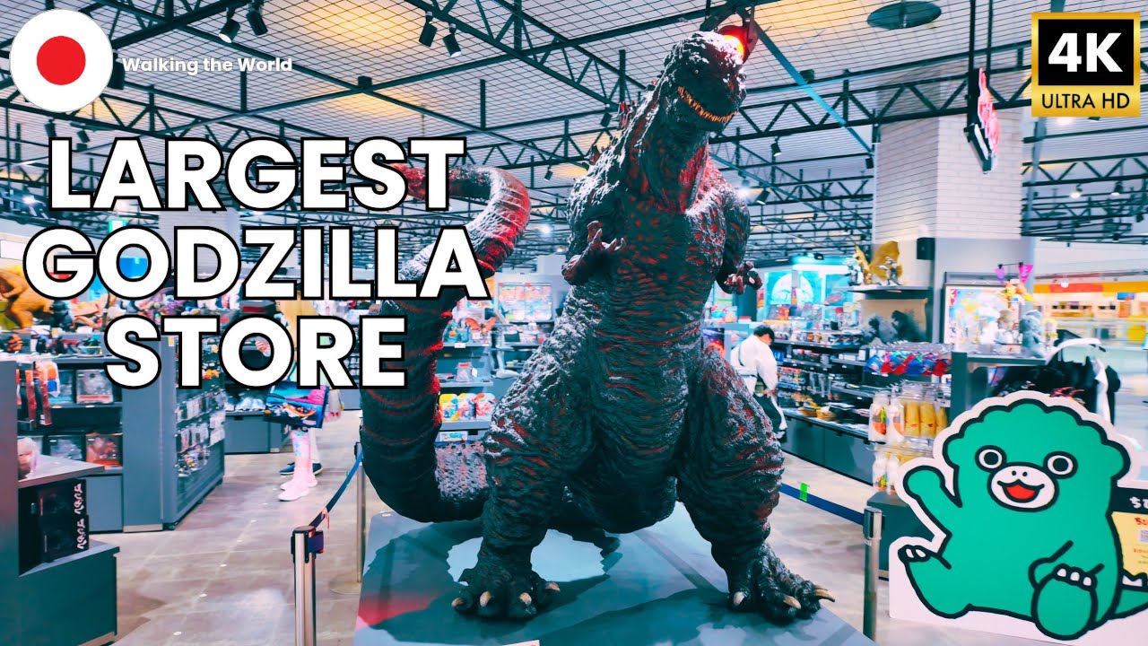 World's Largest Godzilla Store in Tokyo 🇯🇵 Odaiba FULL Tour