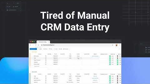 Business Intelligence for monday.com | Automate CRM Data Entry & Data Enrichment