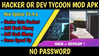 Game Hacker Or Dev Tycoon mod Apk Versi V2.4.6 || Terbaru 2022 screenshot 1