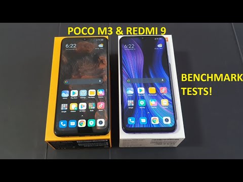 Poco M3 And Xiaomi Redmi 9 - Antutu and Geekbench 5 Benchmark Tests!