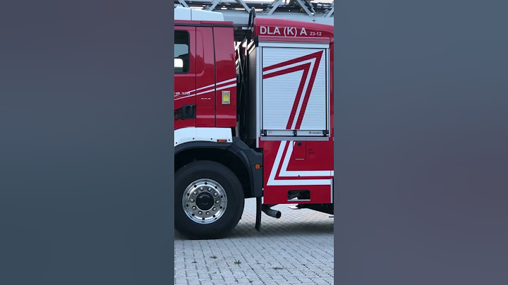 DLK Feuerwehr Saalbach-Hinterglem