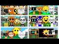 INCREDIBOX SPRUNKI: MR. SUN, OREN, WENDA E FUND BOT EM TODOS OS MODS DIFERENTES!