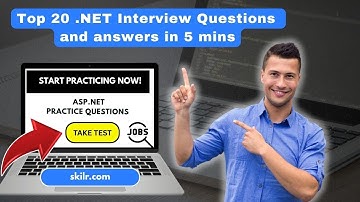 Top 20 .NET Interview Questions in 5 mins - .NET C# | ASP.NET  Interview Questions and Answers 2025