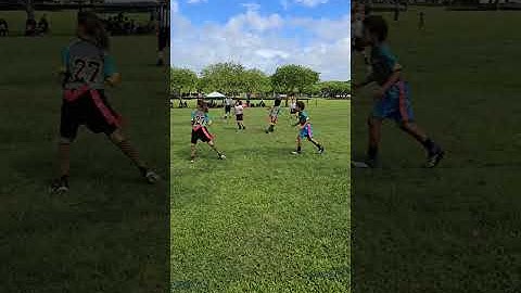 Short video breakdown on importance of executing a good fake handoff for my 12U QB.
