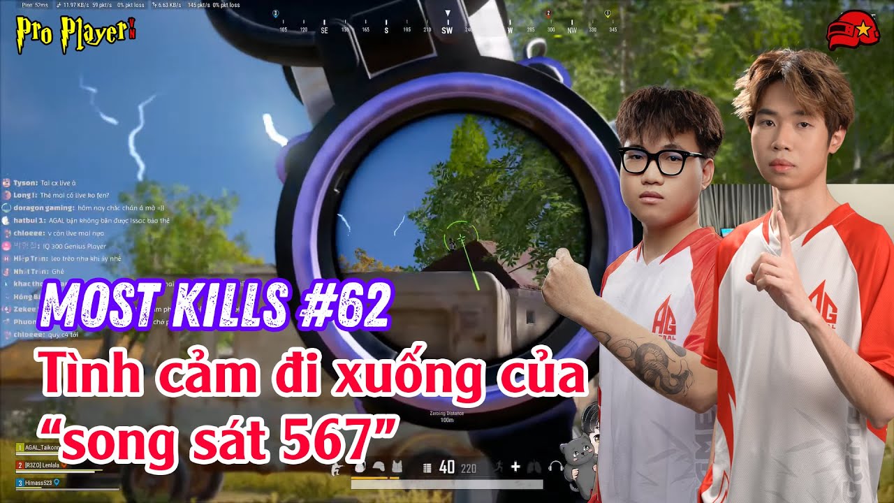PUBG PC I Most Kills #62 I Tình cảm 