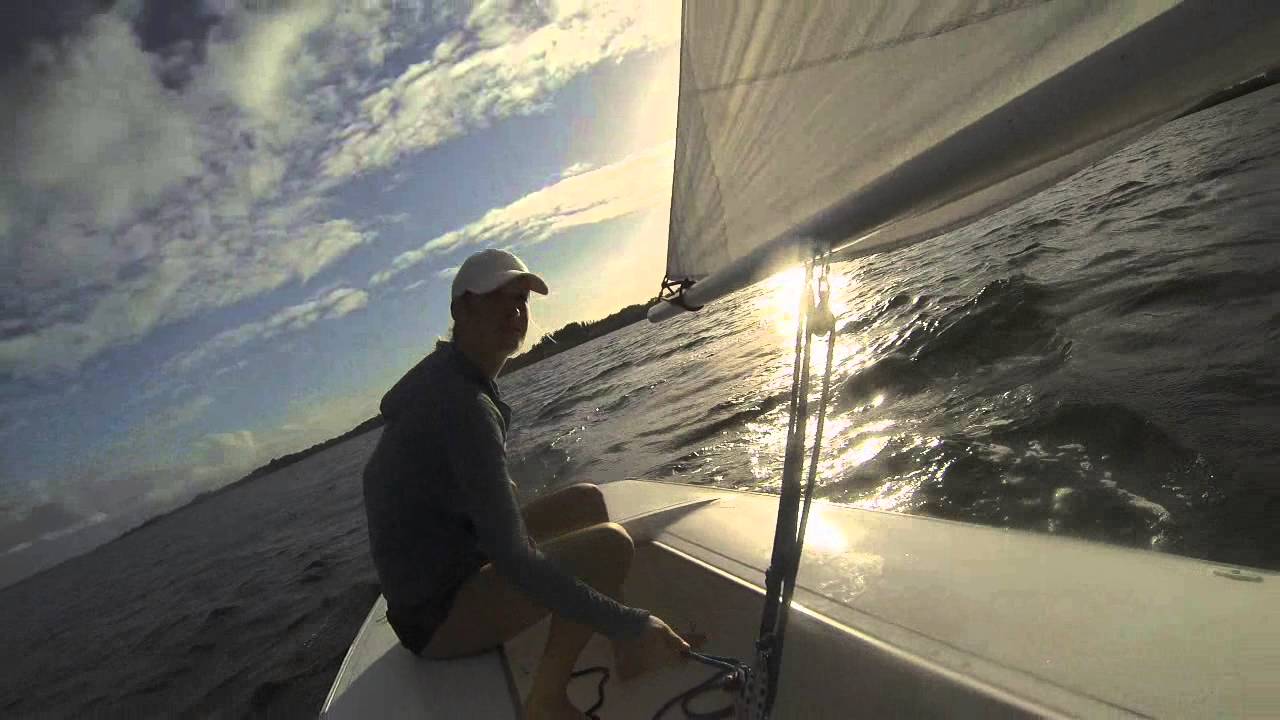 Sheltered Waters • Our First Sailing Video YouTube