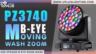 Pz3740--K25 3740W Wash Zoom Bee Eye Moving Head