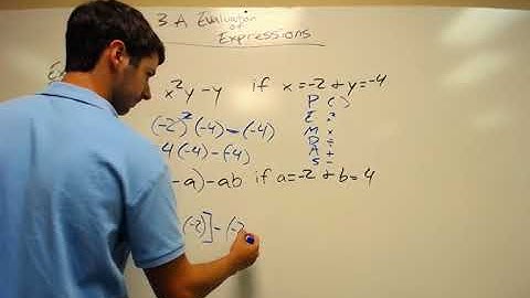 Algebra 2 Lesson 3: Evaluation of Expressions; Adding Like Terms