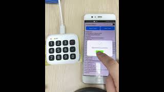 PCI PTS 6.X standards SR600 Bluetooth Smart Card Reader #hcctg #paymentterminal #pos #machine