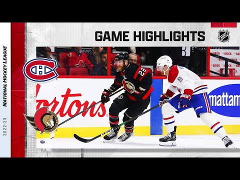 Canadiens @ senators 10/1 | nhl highlights 2022