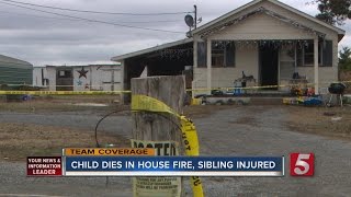 5-Year-Old Girl Killed In Tullahoma House Fire