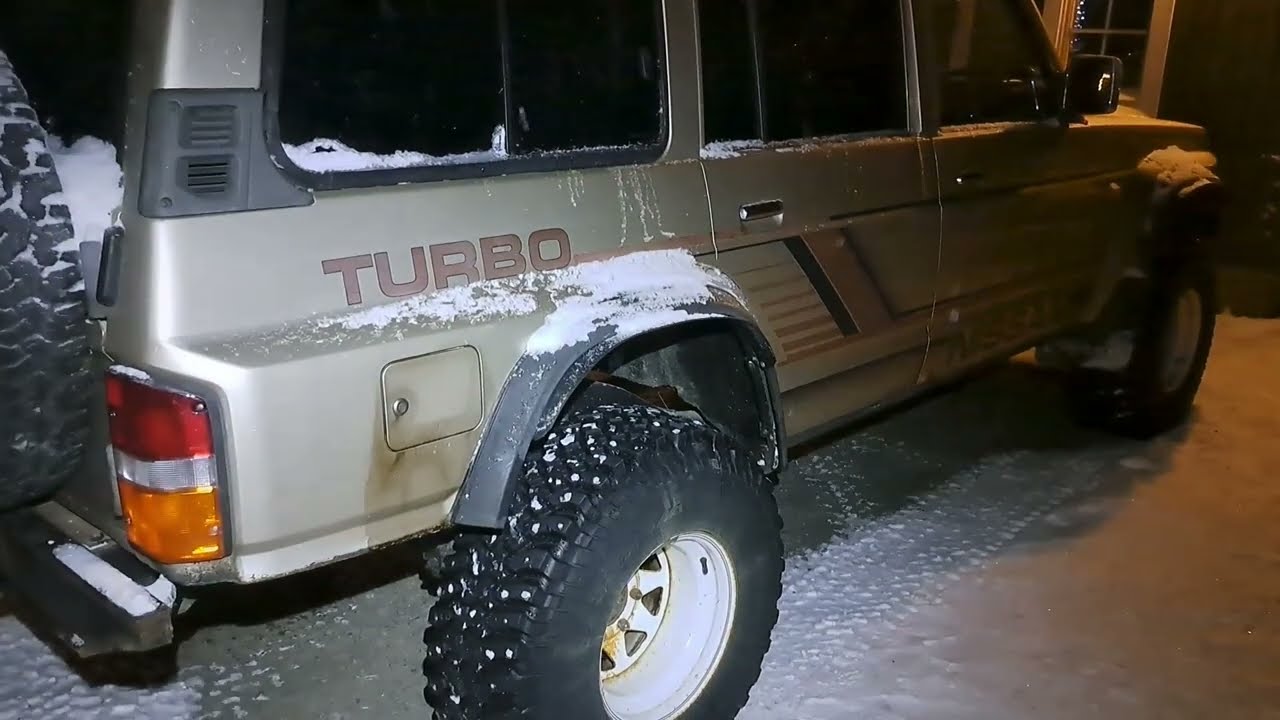 y60 patrolli remonttia