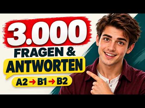 Practice Speaking German | 500 Questions & Answers for Daily Life and Real Conversations (A2–B1)