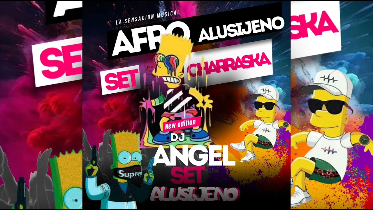 Afro Charraska Set 2023-2024 Alusijeno ⚜️ Dj Angel  Lo más candela 🔥