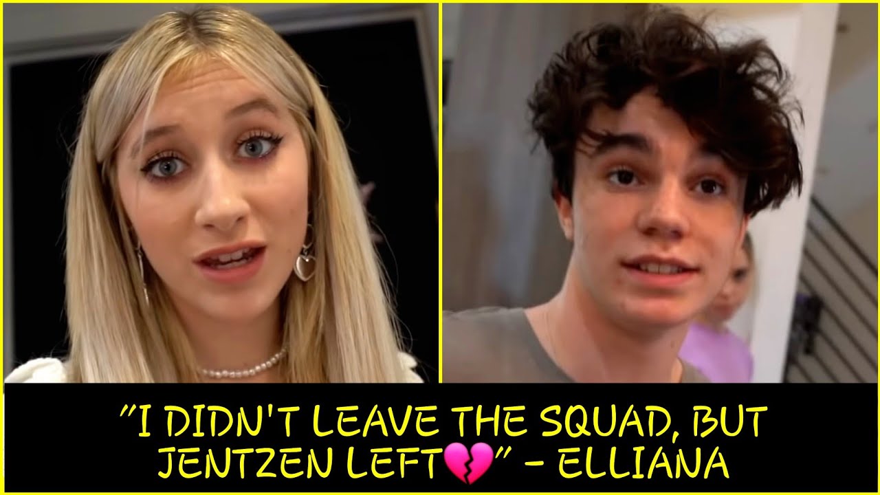 It is Confirmed that Elliana DIDN'T LEAVE The Squad but Jentzen Left💔😥