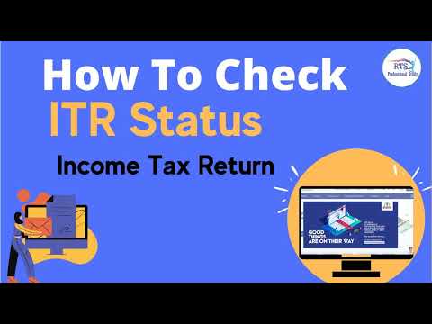 How to check ITR status on e filing portal | Income Tax Return status check