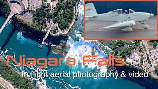 Niagara Falls In Flight Video - Real & Simulated Comparison - My RV9A Aircraft - MSFS2020 - 4K