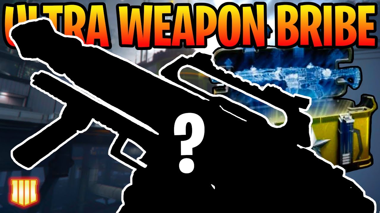 BLACK OPS 4 ULTRA WEAPON BRIBE OPENING in 2020! (Black Ops 4 in 2020)