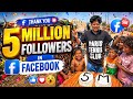 5 Million Followers Celebrations On Facebook 🤯😱|@KandaVillageCooking 