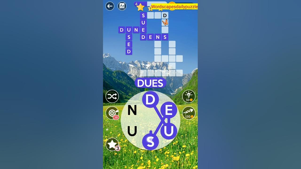 WORDSCAPES Daily Puzzle May 29, 2023 YouTube