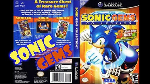 Sonic Gems Collection on Gamecube!
