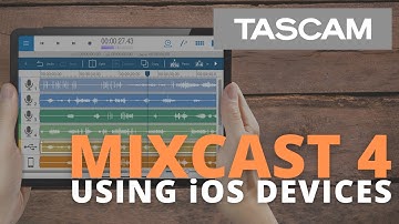 MIXCAST 4 - Recording your Podcast to an iOS Device