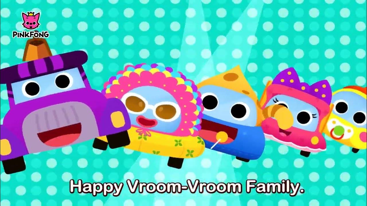 Vroom Vroom Family Car Songs PINKFONG Songs for Children YouTube
