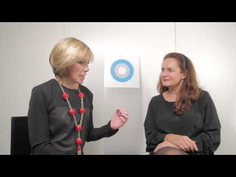 Seda Pumpyanskaya of Skolkovo, interviews at Hub Culture Pavilion during WEF 2013