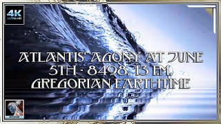 ATLANTIS&#39; AGONY AT JUNE 5TH, 8498, 13 P.M. GREGORIAN EARTHTIME | Music Video 4K ～ KΛΣUΣ EPYK MUSYK |