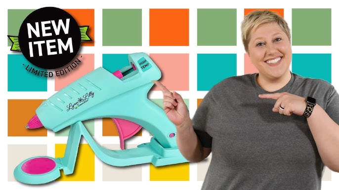 Lynn Lilly Cordless High Temp Mini Detail Gun-Teal/Pink -LYNN195F