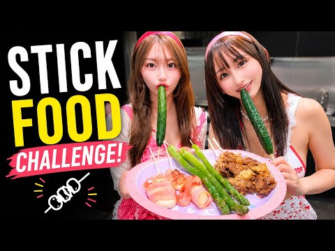 We Made ONLY Stick Foods🍌