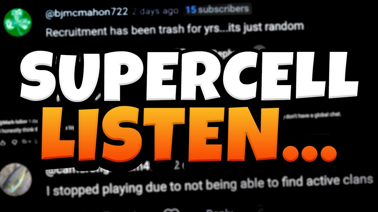Clash of Clans Community Feedback… Supercell Please Listen