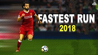 Fastest Football Spints 2018