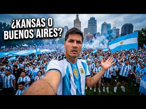 🇦🇷 ARGENTINA HAS TAKEN OVER KANSAS CITY! The fan rally that surprised the United States