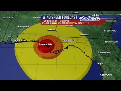 Weather tropical storm in gulf