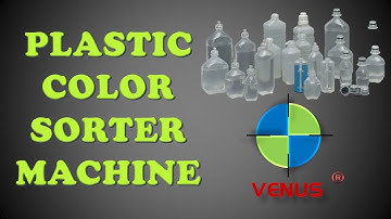 PLASTIC COLOR SORTER MACHINE VENUS RGB GLOBAL PLUS 3