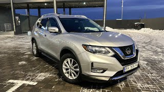 Nissan Rogue Sv 2017 Silver 2.5L