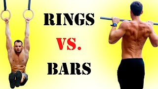 Calisthenics Ring Training VERSUS Straight Bar Training