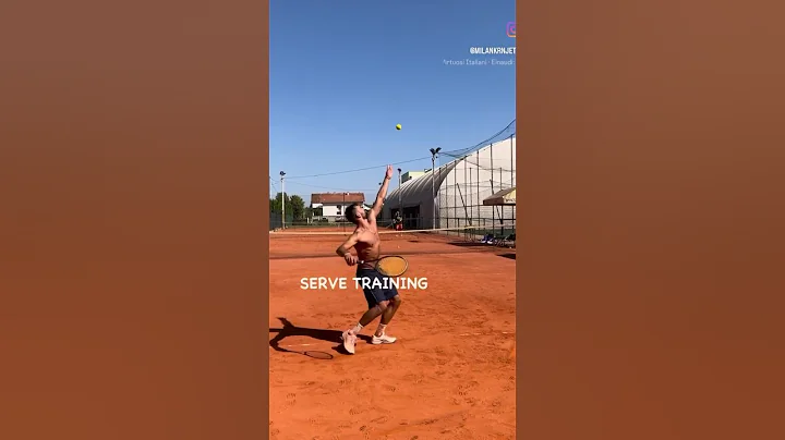 SERVE TRAINING - GOLDEN TIP!👌 #tenfitmen #tennisserve #tennistips #tenniscoach #tennispro