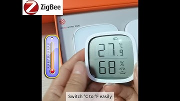 Tuya WiFi Zigbee Temperature and Humidity Sensor Display