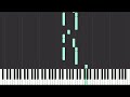 Arya  nigo  piano tutorial  sheet music  midi