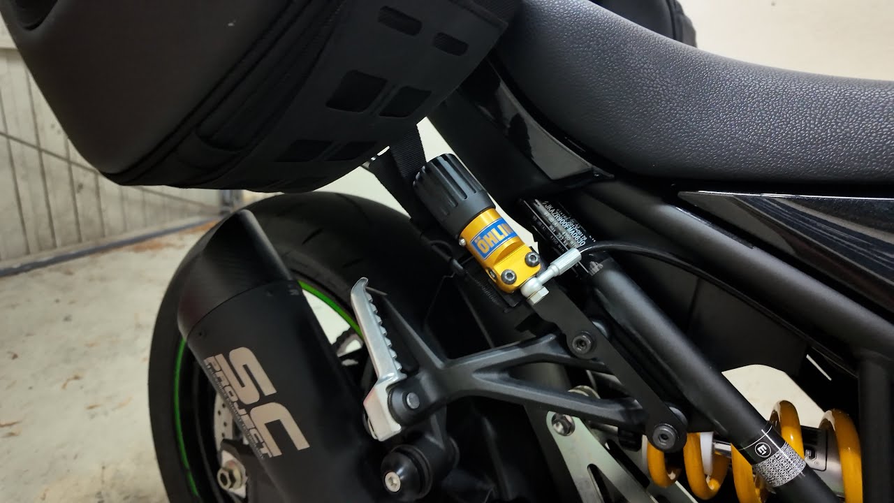 SW-Motech Blaze Satteltaschen bei der KAWASAKI Z900 SE