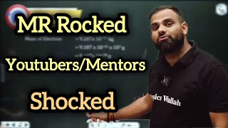 MR sir Neet youtubers and mentorship | mentorship तुम्हे बरदाद kar degi