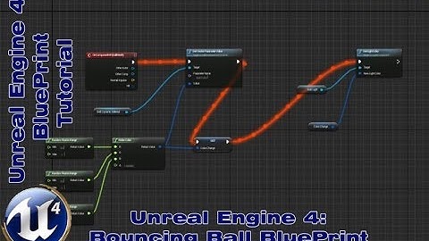UE4 Bouncing Ball and Dynamic Color Change | Blueprint Tutorial by Devin Sherry