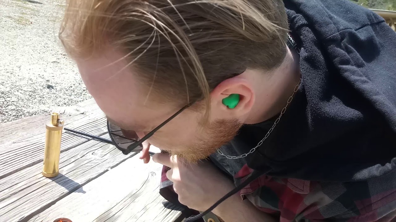 Loading and shooting muzzle loader pistol