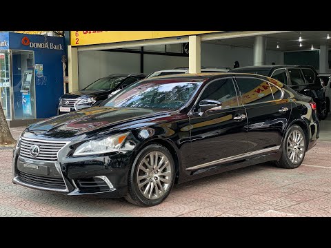 Video Lexus LS 460L sx 2015 xe ô tô cũ Siêu Vip lăn bánh... - youtube