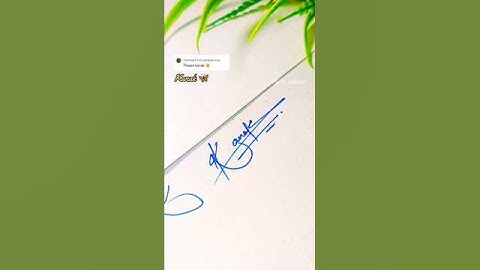Kanak name signature style ✨ Stylish signature style ✨#signaturestyle #firstkalakar
