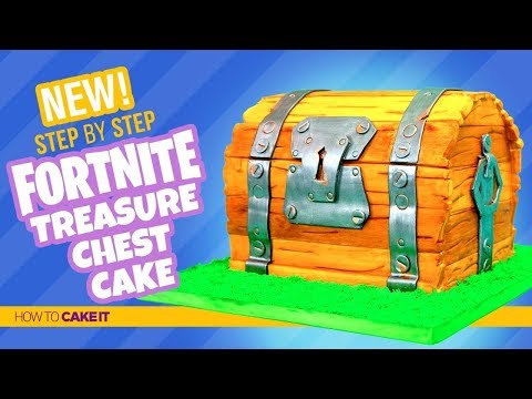How To Make Fortnite Treasure Chest Cake by Asma Qureshi | How To Cake It Step By Step