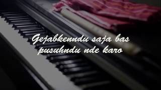 Plato Ginting - Gejabken Bas Pusuhndu (Lirik) chords