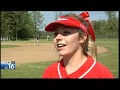 High School Athlete Steps Up to the Plate